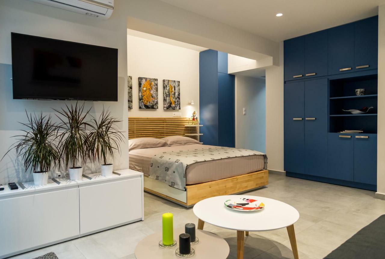 אתונה Central Cozy Studio With A Secret Garden מראה חיצוני תמונה